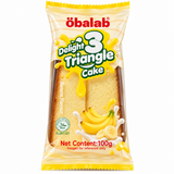 Obalab triangle Banana עוגה משולשת בטעם בננה