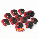 הגומי השוודי הכי טוב בעולם בטעם פטל ליקריץ Bubs raspberry liqritz 200g