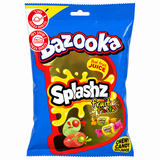 Bazooka Splashes fruit fiesta סוכריות טופי בטעמי ג׳ל פירות