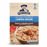 Quaker maple brown sugar קוואקר מייפלס סוכר חום דל סוכר