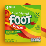 Fruit by the Foot Daos פרוט ביי פוט בטעם לימונדה אבטיח