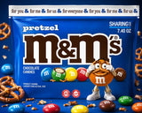 M&M Pretzel 209g Sharing Size אמ אנד אם פרצל