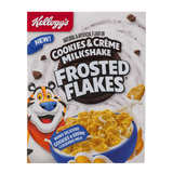 Kellog's Frosted Flakes Cookie Cream Milkshake דגני בוקר קלוגס קוקי קרים מילקשייק פרוסטד