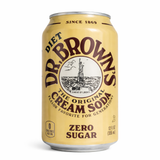 Dr.Brown cream soda zero דר בראון קרם סודה זירו משקה מוגז