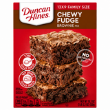 Duncan Hines Brownie Chewy Fudge תערובת להכנת עוגה