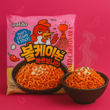 Nogshim Korean ramen carbonara ראמן קוריאני חריף מוקרם בטעם קרבונרה