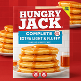 Hungry Jack extra light fluffy Pancake - תערובת פנקייק אוורירית