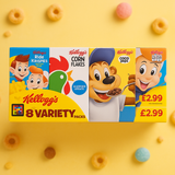 Kellogg's Variety מארז מיני קורנפלקס של קלוגס