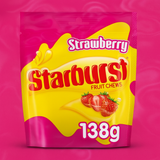 Starburst strawberry 138gסטארברסט טופי בטעם תות