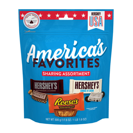 Hershey America Favorites מבחר שוקולדי הרשי במארז ענק