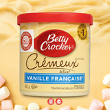 Betty Crocker Creamy vanilla בטי קרוקר ציפוי לעוגה בטעם וניל