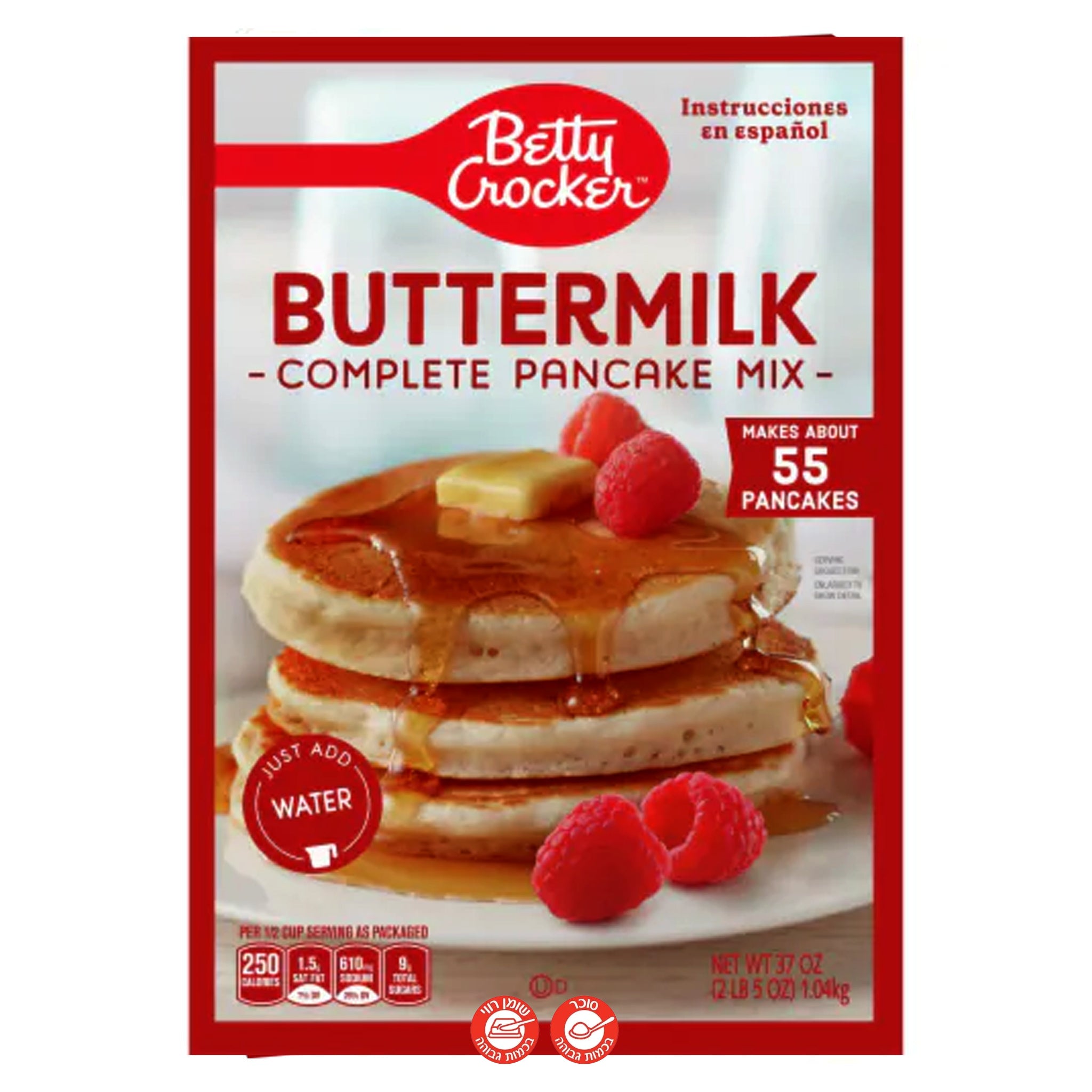 Betty Crocker Pancake בטי קרוקר פנקייק באטרמילק