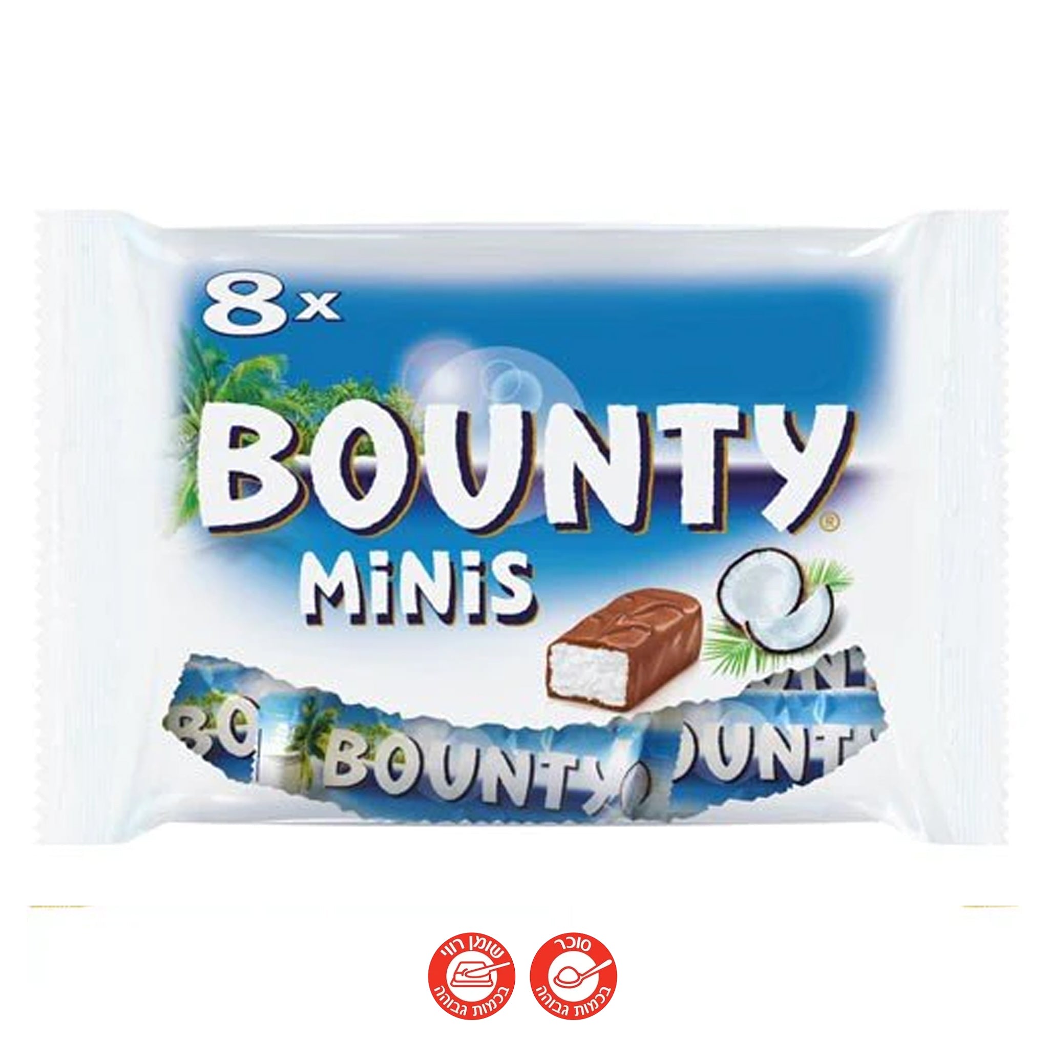 Bounty Minis באונטי מיני תשיעיה שוקולדים