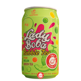Bubble Tea Green משקה תה ירוק עם מלון ואגס