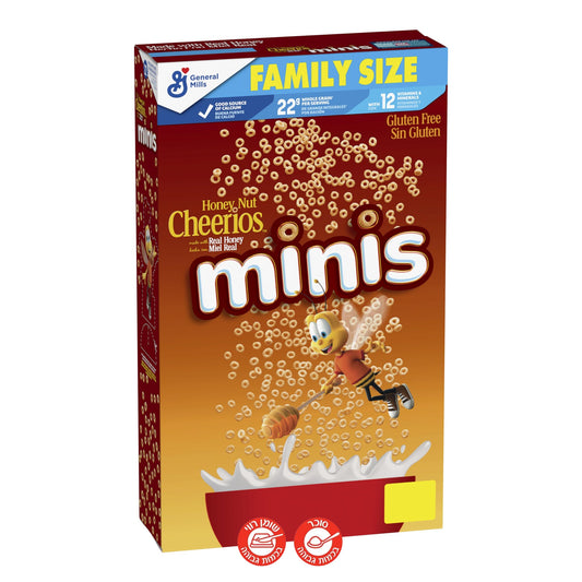 Cheerios Minis דגני בוקר צ’יריוס מצופים בדבש