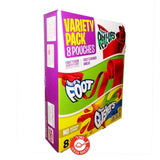 Gushers Verity pack - מבחר טעמים וסוגים של לדר בטעמי פירות
