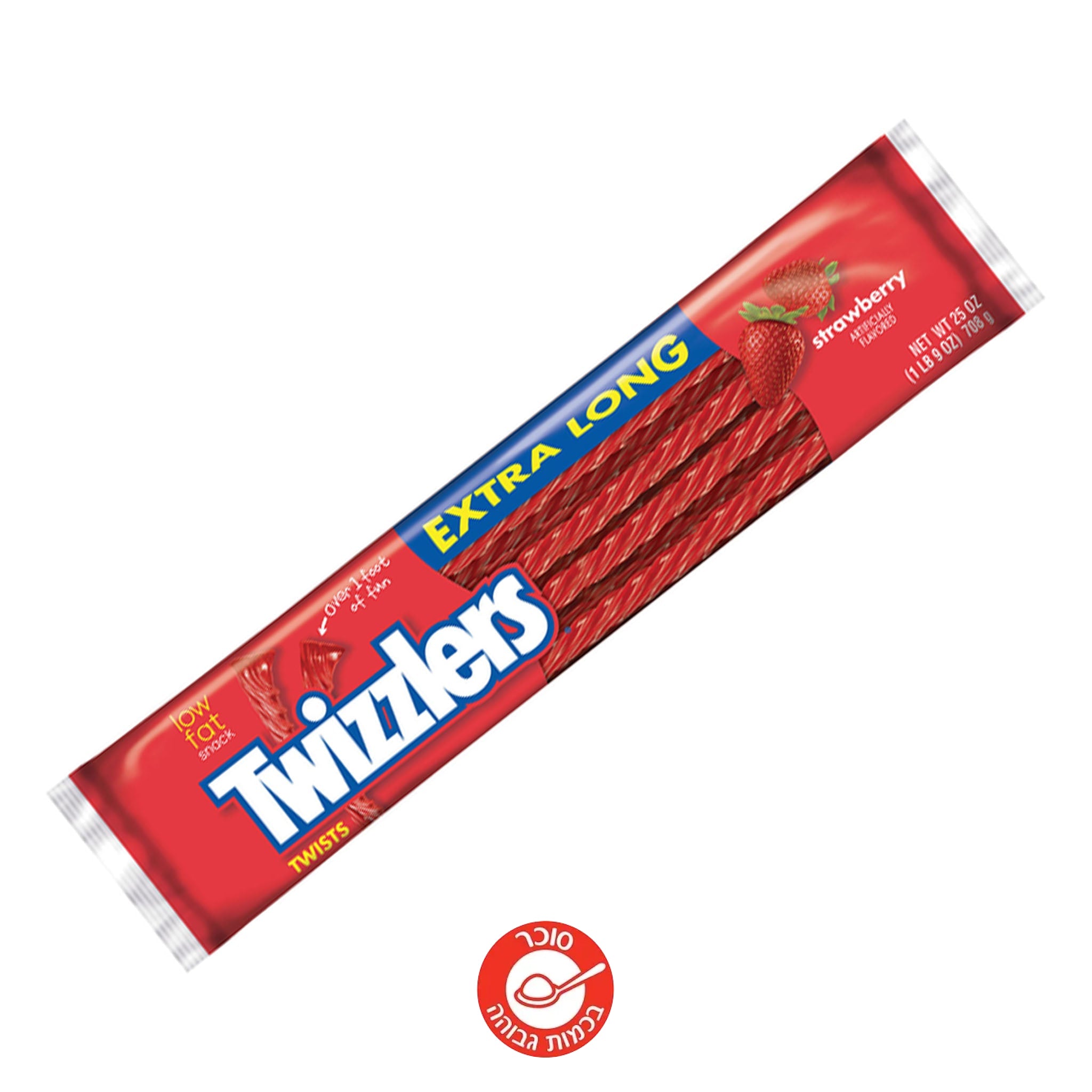 Hershey’s Twizzlers Extra Long טוייזלרס ארוכים Candy & Chocolate