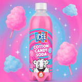 Icee Cotton Candy Soda אייסי סודה בטעם שערות סבתא