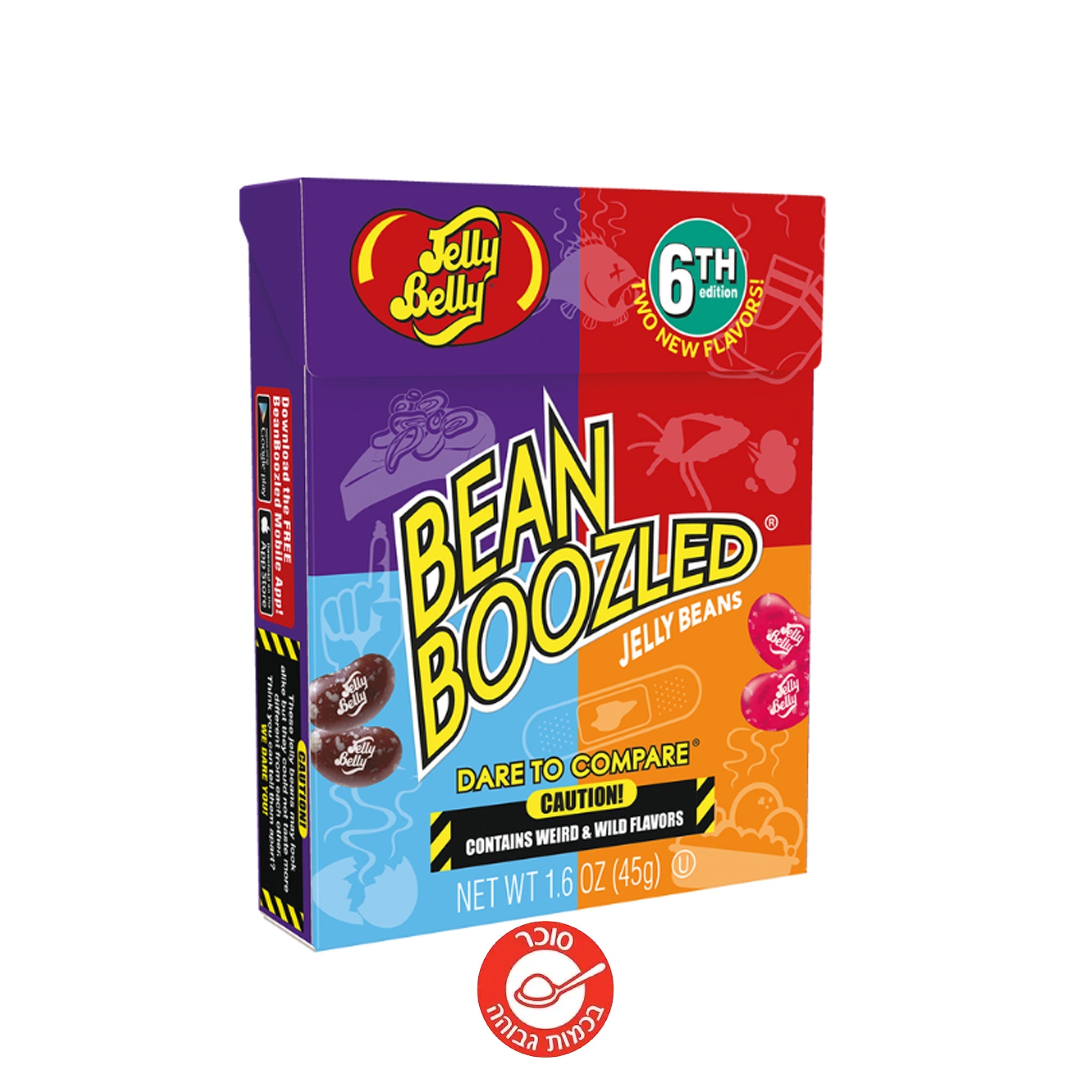 Jelly Belly Bean Boozled 6th ג'לי מבחן אומץ מהדורה שישית