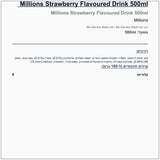 millions-strawberry - label