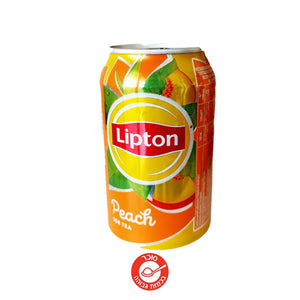 Lipton Tea Peach תה ליפטון אפרסק בפחית - טעימים