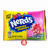 Nerds Gummy Clusters berry punch נרדס סוכריות דבוקות בטעם לימון דובדבן - סוכריות