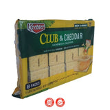 קרקר סנדוויץ במילוי צ'דר קלאב Club