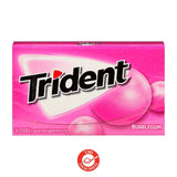 Trident Bubble Gum טרידנט מסטיק תות