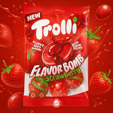 Trolli flavor bomb strawberry טרולי סוכריות גומי עם מיץ בטעם תות