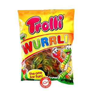 Trolli Wurrli - גומי נחשים של טרולי - טעימים