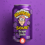 Warheads Grapes Soda וורהאדס משקה סודה ענבים