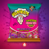 Warheads Super Sour Candy וורהאדס סוכריות על מקל סופר חמוצות
