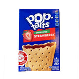 Pop Tarts UnFrosted Strawberry פופטארטס פרוסט תות