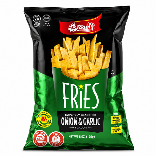 Fries Garlic onion צ׳יפס שום בצל