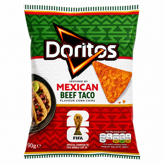 Doritos Mexican beef taco טאקו ביף מקסיקני דוריטוס