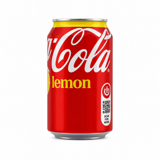 Coca cola lemon הלימון כבר בפנים קוקה קולה לימון