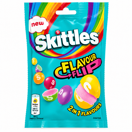 Skittles Flavour Flip סקטילס סוכריות בטעם משתנה