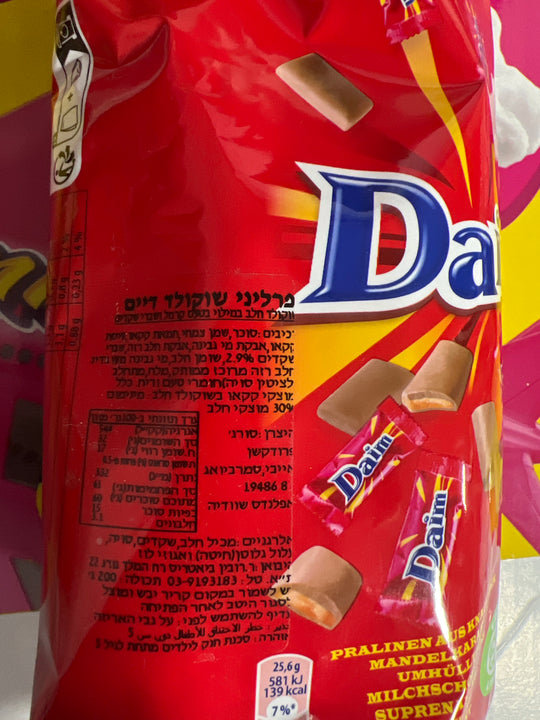 Daim 200g שוקולד קרמל דאים