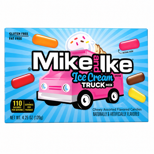 Mike and Ike ice cream truck מייק אנד אייק סוכריות אוטו גלידה