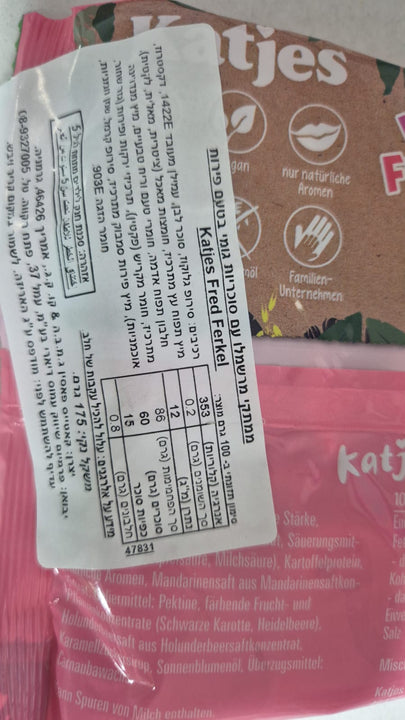 Katjes Party Fred סוכריות קטגס צבעוניות