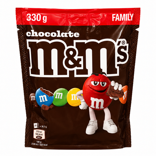 M&M Chocolate 330g אמ אנד אם שוקולד