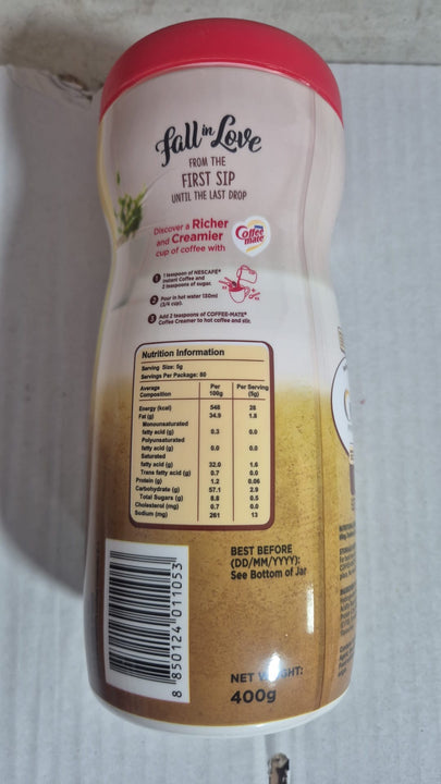 Coffee Mate zero מלבין קפה קופי מייט זירו קלוריות