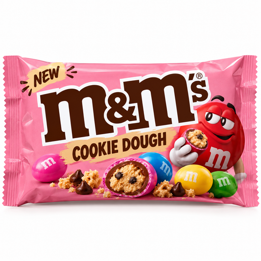 M&M cookie dough אם אנד אם בצק עוגיות
