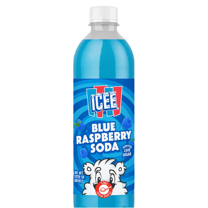 Blue Rasbery Icee Icee Blue Raspberry Soda אייסי סודה בטעם רסברי