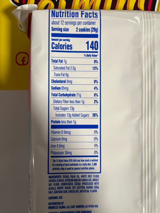 Oreo Double Staff Gluten Free עוגיות אוראו ללא גלוטן עם דבל קרם