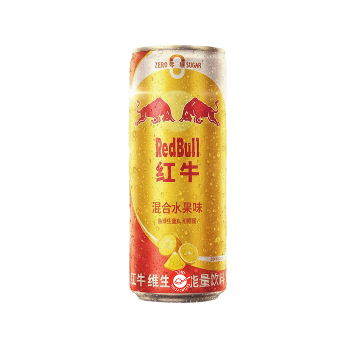 RedBull Energy Fruits רד בול משקה אנרגיה בטעמי פירות