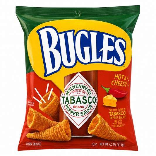 Bugles Tabasco באגלס בטעם טבסקו
