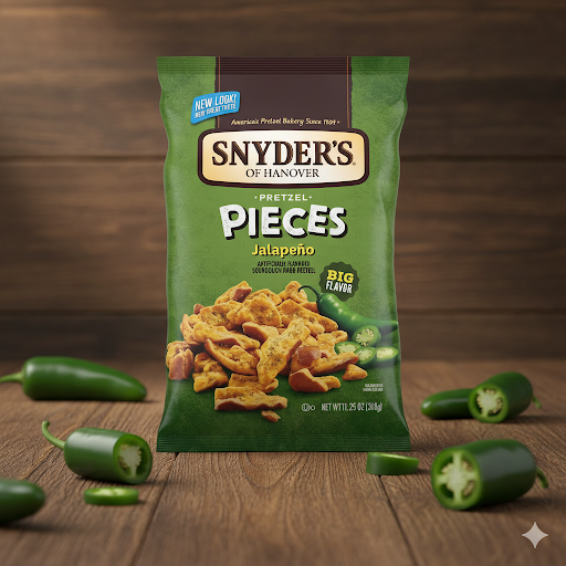 Snyder's Jalepno סניקרס חלפינו