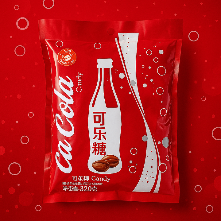 Coca Cola hard candies סוכריות קשות בטעם קולה