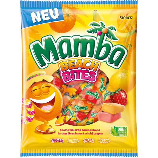 Mamba Magic Beach bites ממבה טופי בטעמי פירות